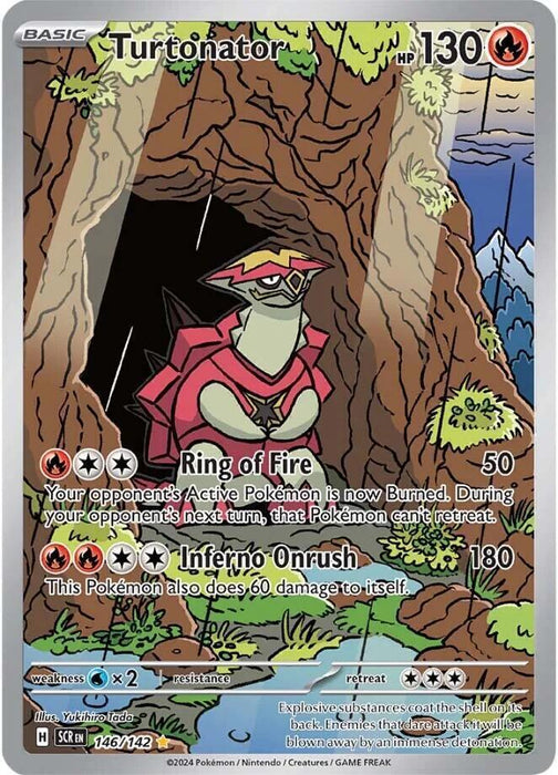 Turtonator (146/142) [Scarlet & Violet: Stellar Crown] - for just $1.50! 
