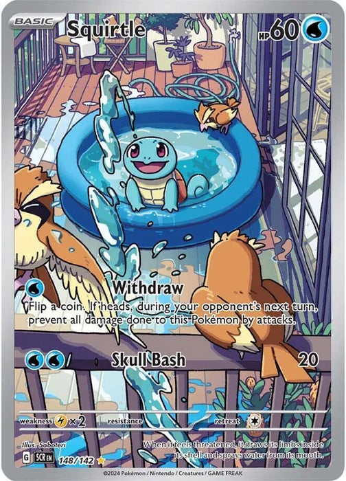 Squirtle (148/142) [Scarlet & Violet: Stellar Crown] - for just $51.70! 