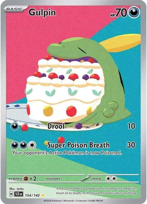 Gulpin (154/142) [Scarlet & Violet: Stellar Crown] - for just $5.60! 