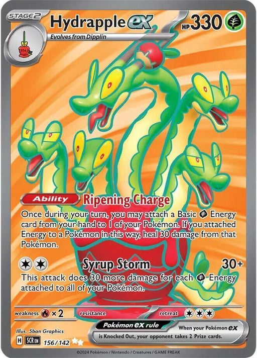 Hydrapple ex (156/142) [Scarlet & Violet: Stellar Crown] - for just $1.50! 