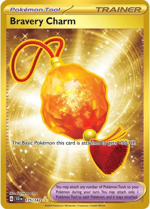 Bravery Charm (175/142) [Scarlet & Violet: Stellar Crown] - for just $2.15! 