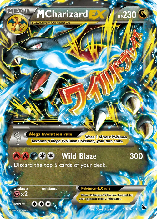 M Charizard EX (69/106) [XY: Flashfire] - for just $109.50! 