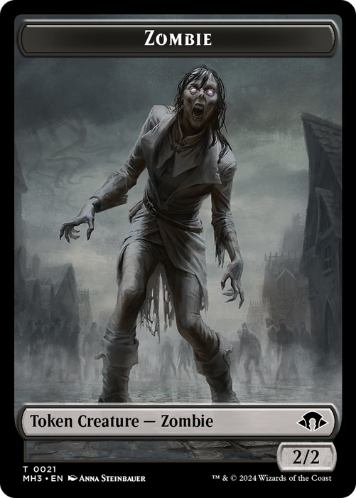 Zombie Token [Modern Horizons 3 Tokens] - Just $0.10! Shop now at Retro Gaming of Denver