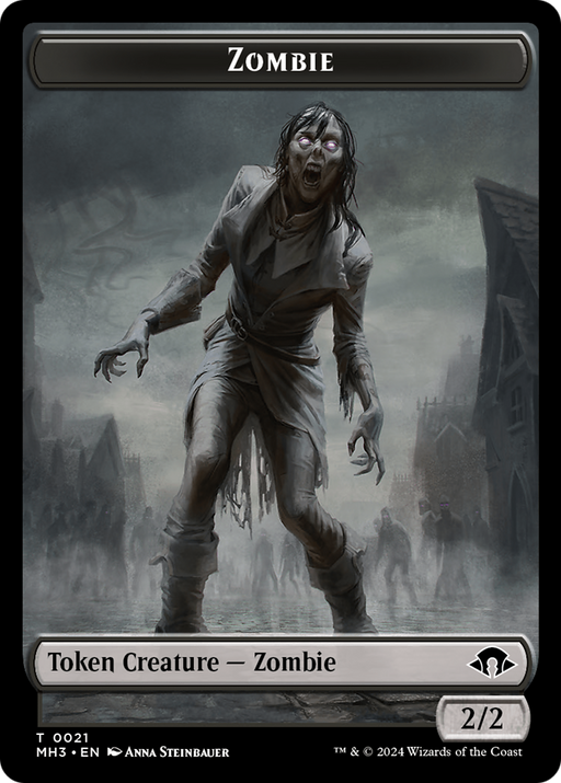 Servo // Zombie Double-Sided Token [Modern Horizons 3 Tokens] - Just $0.15! Shop now at Retro Gaming of Denver