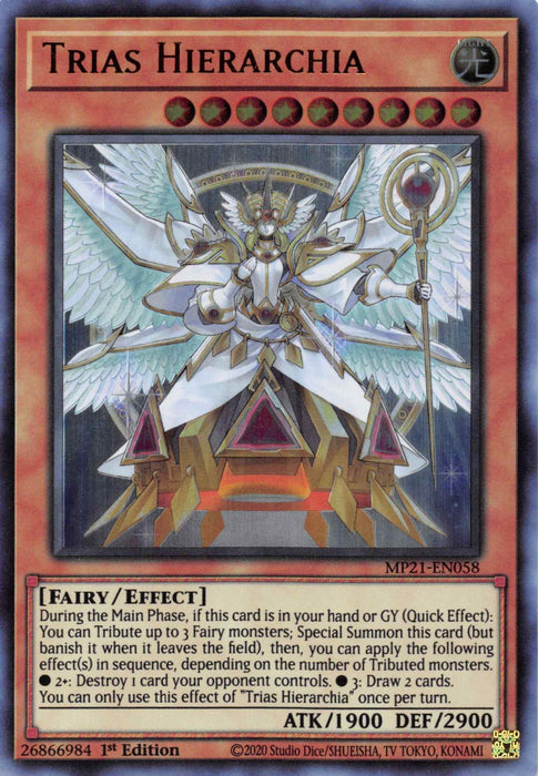 Trias Hierarchia [MP21-EN058] Ultra Rare - for just $0.15! 