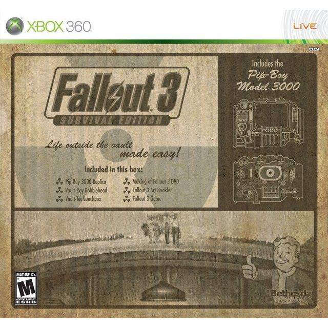 Fallout 3: Survival Edition (Xbox 360) - Just $0! Shop now at Retro Gaming of Denver