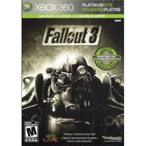 Fallout 3 (Platinum Hits) (Xbox 360) - Just $0! Shop now at Retro Gaming of Denver