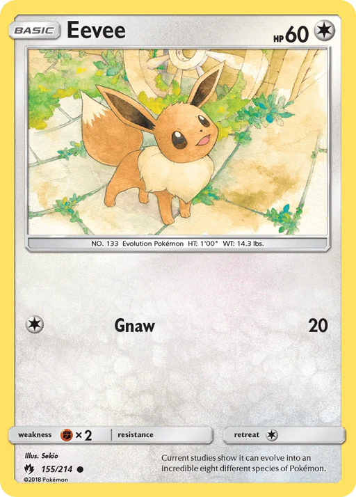 Eevee (155/214) [Sun & Moon: Lost Thunder] - for just $0.45! 