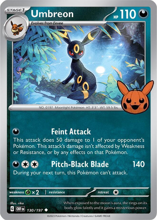 Umbreon (130/197) [Trick or Trade 2024] - for just $0.20! 
