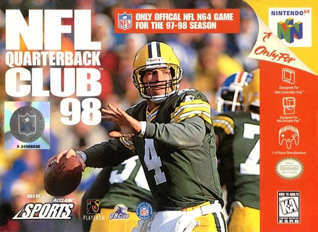 NFL Quarterback Club 98 (Nintendo 64) - for just $0! 