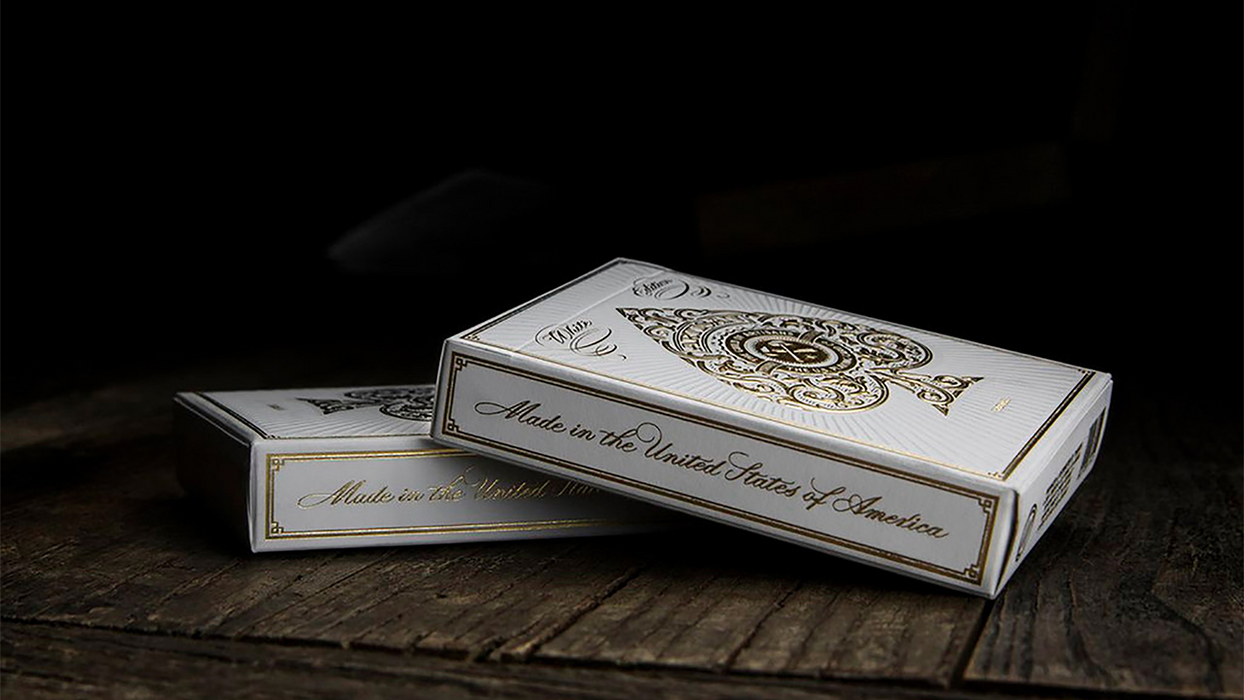 Artisan Playing Cards (White) by theory11 - for just $14.99! 
