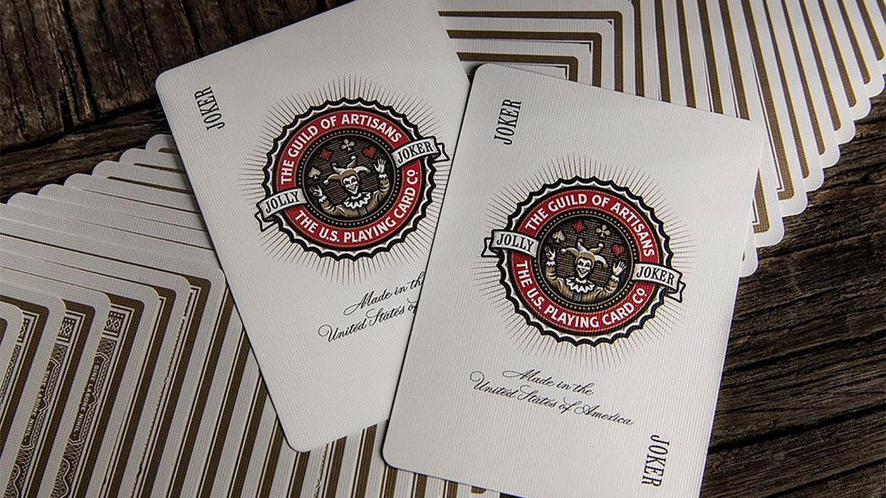 Artisan Playing Cards (White) by theory11 - for just $14.99! 