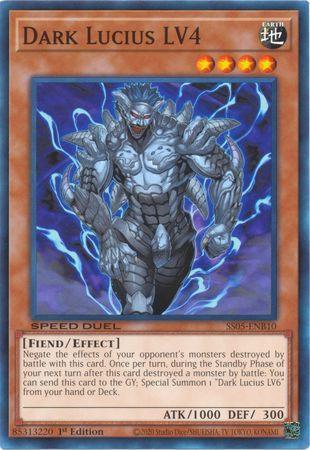 Dark Lucius LV4 [SS05-ENB10] Common - for just $0.10! 