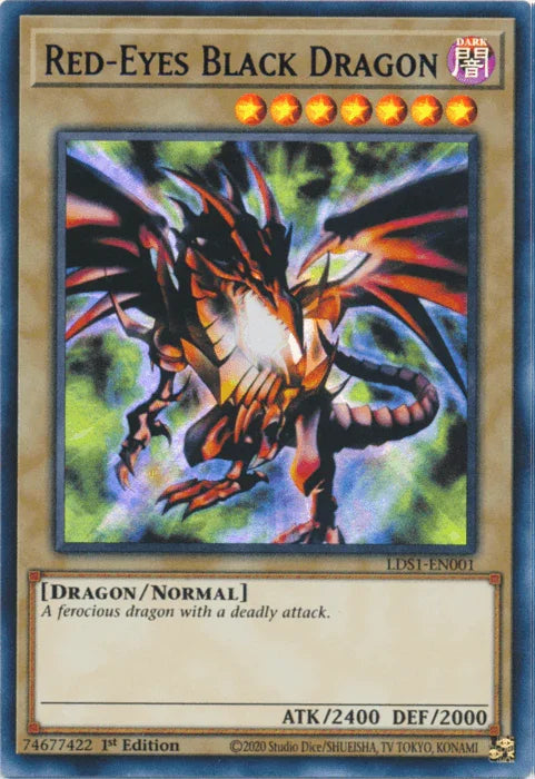 Red-Eyes Black Dragon (Purple) [LDS1-EN001] Ultra Rare - for just $0.60! 