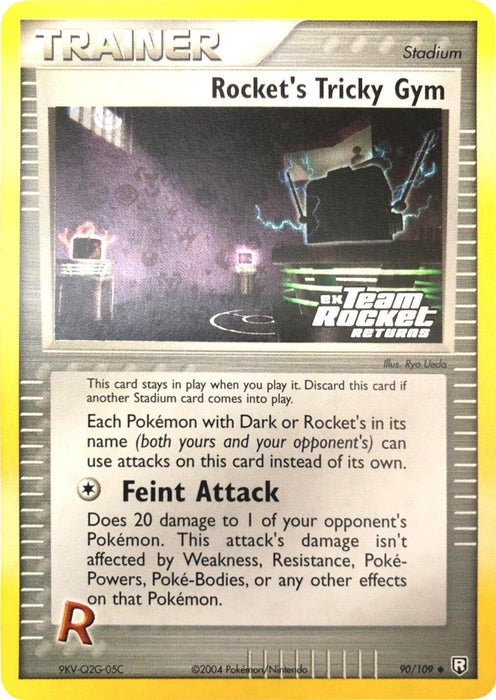 Rocket's Tricky Gym (90/109) (Stamped) [EX: Team Rocket Returns] - for just $8! 