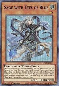 Sage with Eyes of Blue (Purple) [LDS2-EN011] Ultra Rare - for just $0.50! 