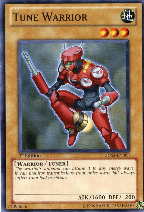 Tune Warrior [5DS3-EN003] Common - for just $0.30! 