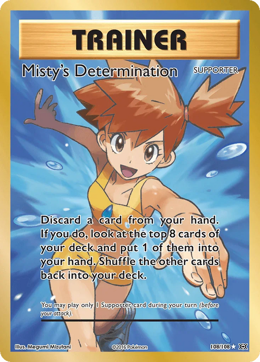 Misty's Determination (108/108) [XY: Evolutions] - for just $15.70! 