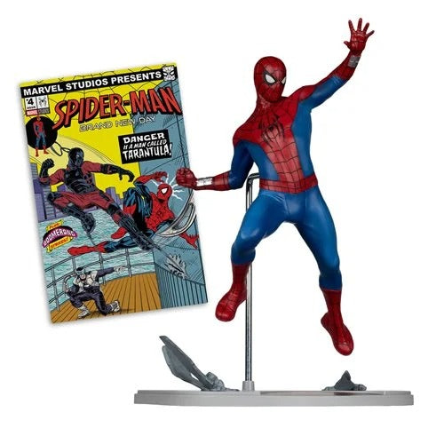Marvel Rivals Spider-Man: Brand New Day 1:6 Scale Posed Figure with Scene and Comic - for just $59.99! 