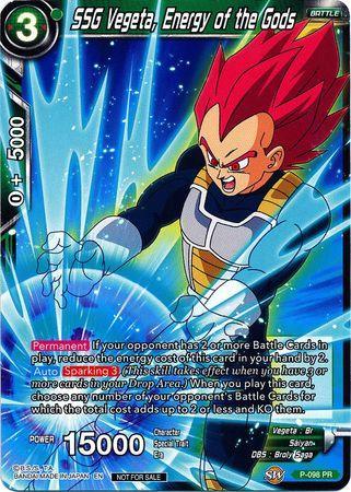 SSG Vegeta, Energy of the Gods (P-098) [Promotion Cards] - for just $0.10! 