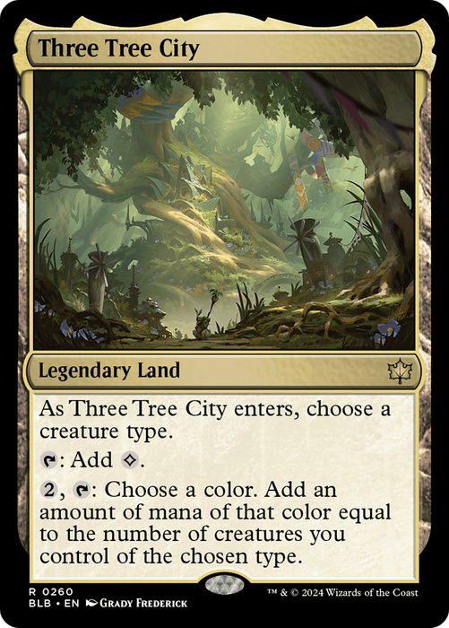Three Tree City (BLB-260) - Bloomburrow - for just $7.13! 