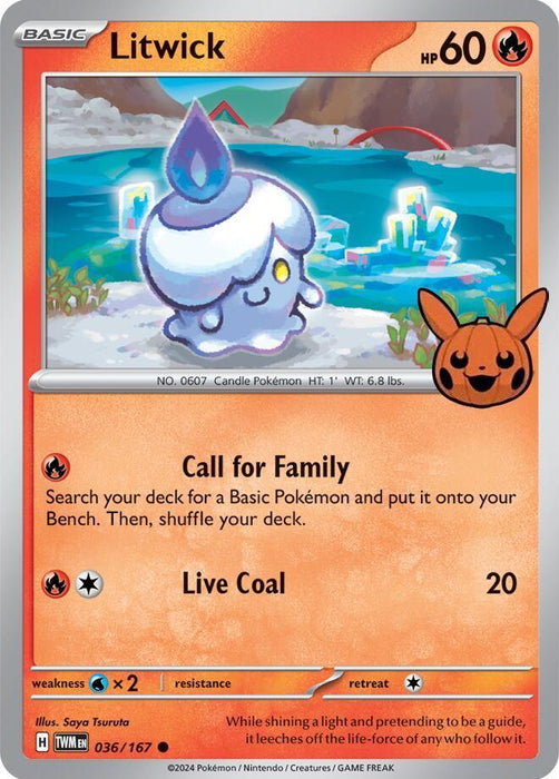 Litwick (036/167) [Trick or Trade] - for just $0.10! 