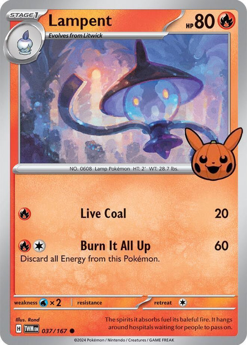 Lampent (037/167) [Trick or Trade] - for just $0.10! 