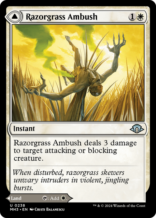 Razorgrass Ambush (MH3-238) - Modern Horizons 3 - for just $0.09! 