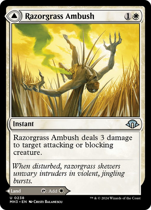 Razorgrass Ambush (MH3-238) - Modern Horizons 3 - for just $0.09! 