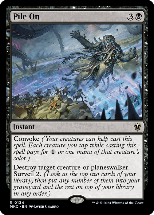Pile On (MKC-134) - Murders at Karlov Manor Commander - for just $0.09! 