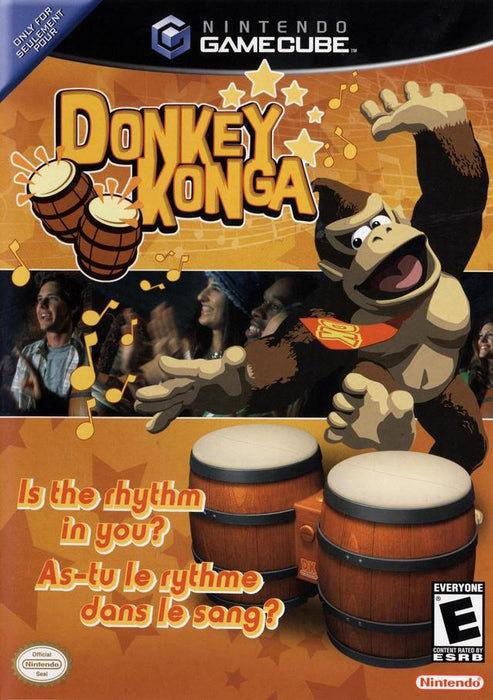 Donkey Konga Bongos + 2 Game Beat Bundle (Gamecube) - for just $89.99! 