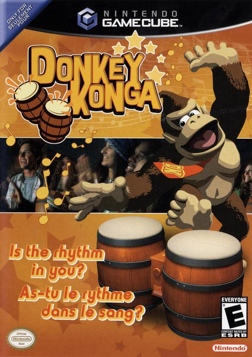 Donkey Konga Bongos + 2 Game Beat Bundle (Gamecube) - for just $89.99! 