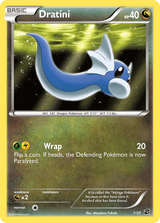 Dratini (1/20) [Black & White: Dragon Vault] - for just $1.80! 