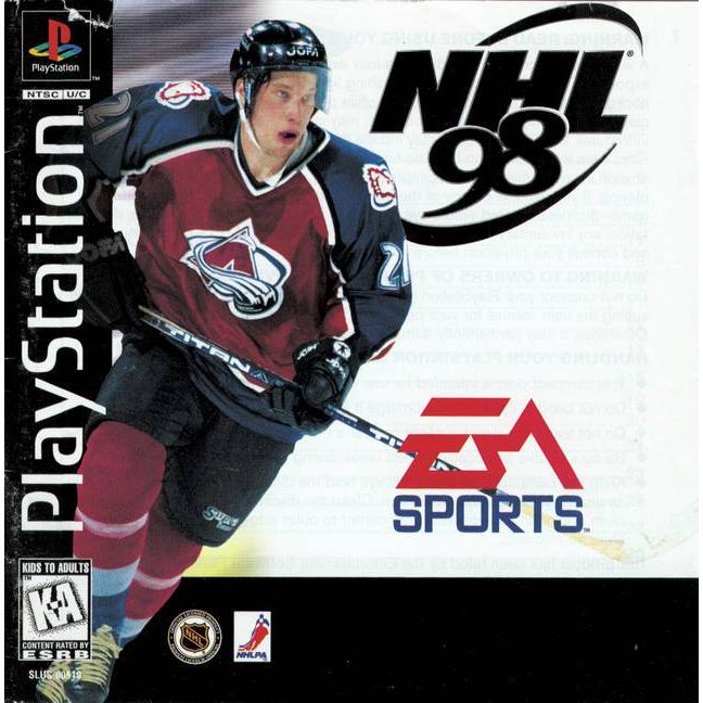 NHL '98 (Playstation) - Just $0! Shop now at Retro Gaming of Denver