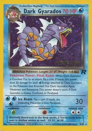 Dark Gyarados (8/82) (Prerelease Promo) [Team Rocket Unlimited] - for just $13.65! 