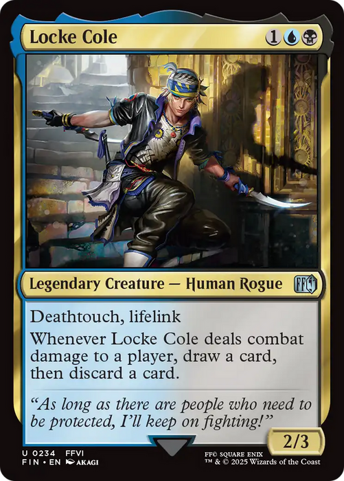 Locke Cole (FIN-234) - FINAL FANTASY - for just $0.04! 