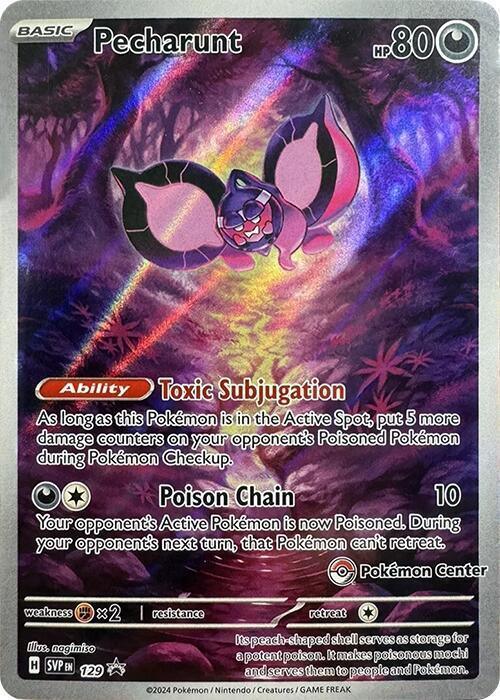 Pecharunt (129) (Pokemon Center Exclusive) [Scarlet & Violet: Black Star Promos] - for just $7.80! 