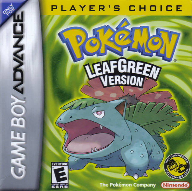 Pokemon LeafGreen Version Player's Choice (Gameboy Advance) - for just $0! 