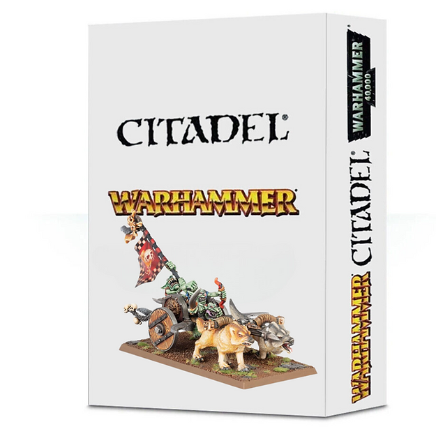 Warhammer: The Old World - Orc & Goblin Tribes - Goblin Wolf Chariot - for just $40! 