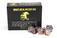 Solid Metal Molded Mystery Box Dice Set - for just $34.99! 