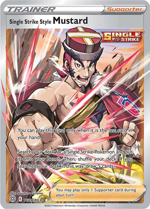 Single Strike Style Mustard (TG28/TG30) [Sword & Shield: Brilliant Stars] - for just $0.70! 