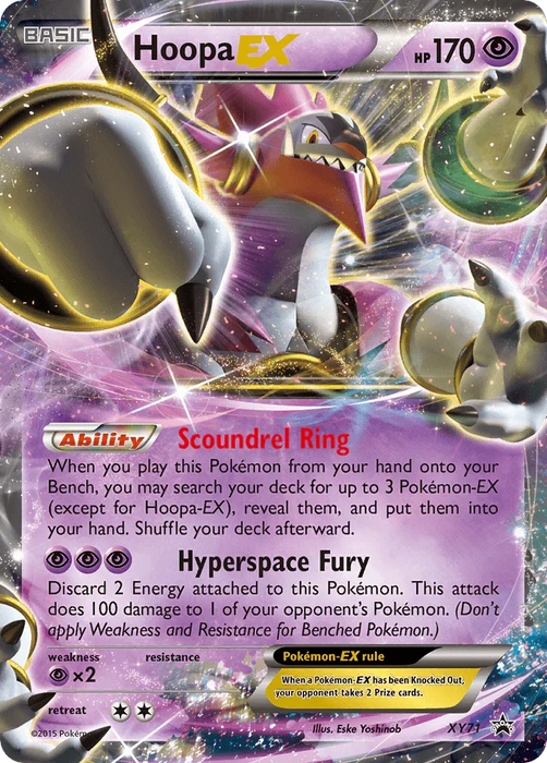 Hoopa EX (XY71) [XY: Black Star Promos] - for just $0.95! 