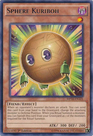 Sphere Kuriboh [MP16-EN121] Rare - for just $0.15! 