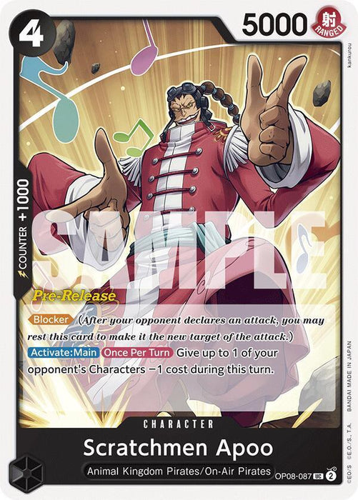 Scratchmen Apoo [Two Legends Pre-Release Cards] - for just $0.30! 