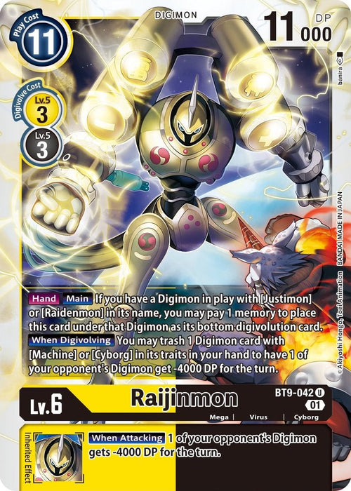 Raijinmon [BT9-042] [X Record] - Just $0.09! Shop now at Retro Gaming of Denver