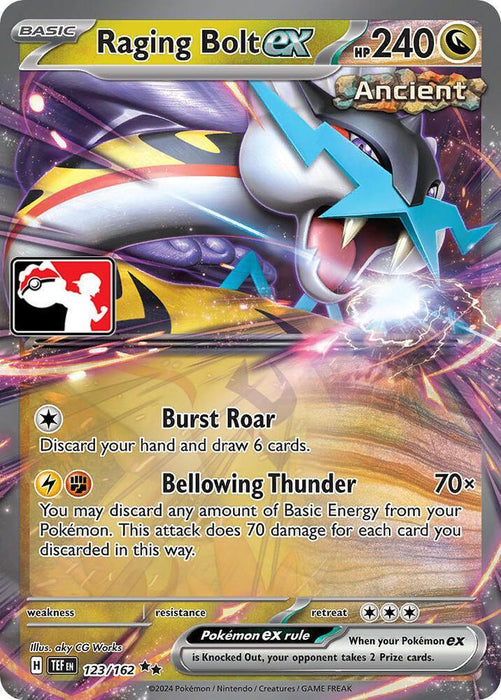 Raging Bolt (111/142) [Prize Pack Series Six] - for just $0.10! 