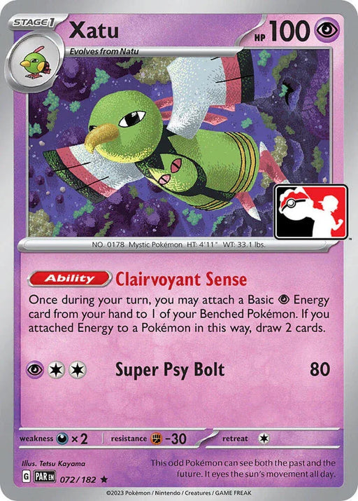 Xatu (072/182) [Prize Pack Series Five] - for just $0.10! 