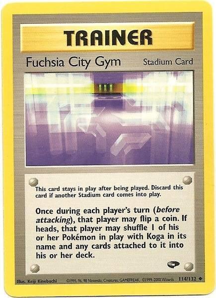 Fuchsia City Gym (114/132) [Gym Challenge Unlimited] - for just $0.55! 