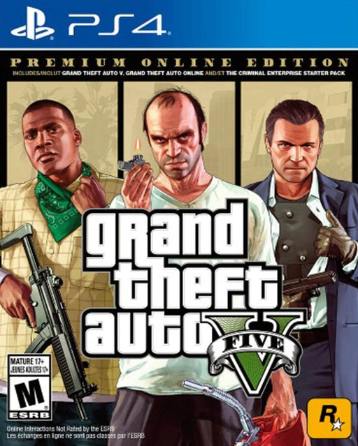 Grand Theft Auto V: Premium Online Edition (Playstation 4) - for just $0! 