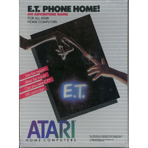 E.T Phone Home! (Atari 400/800) - Premium Video Games - Just $0! Shop now at Retro Gaming of Denver
